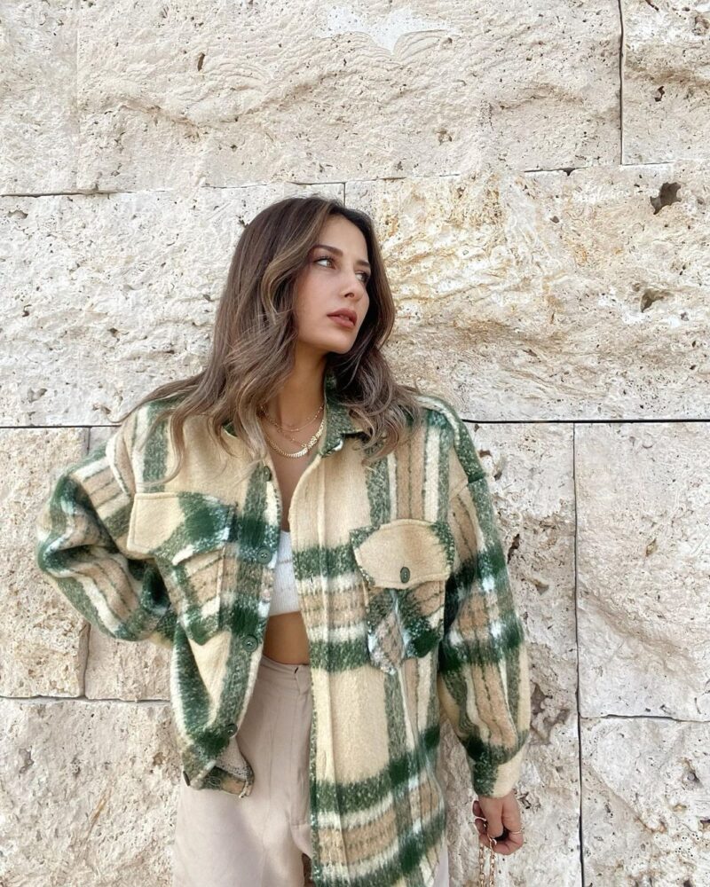 Yeşil Oduncu Gömlek - Görsel 3