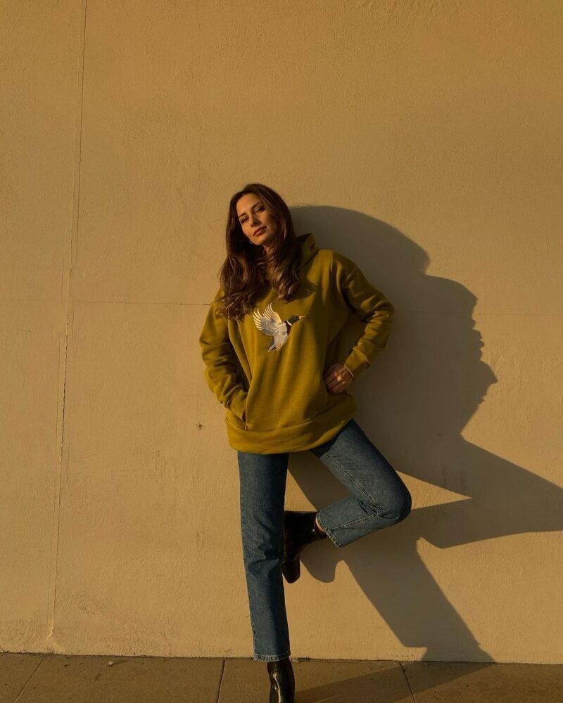Beymen Yeşil Şardonlu Hoodie Sweatshirt - Görsel 6