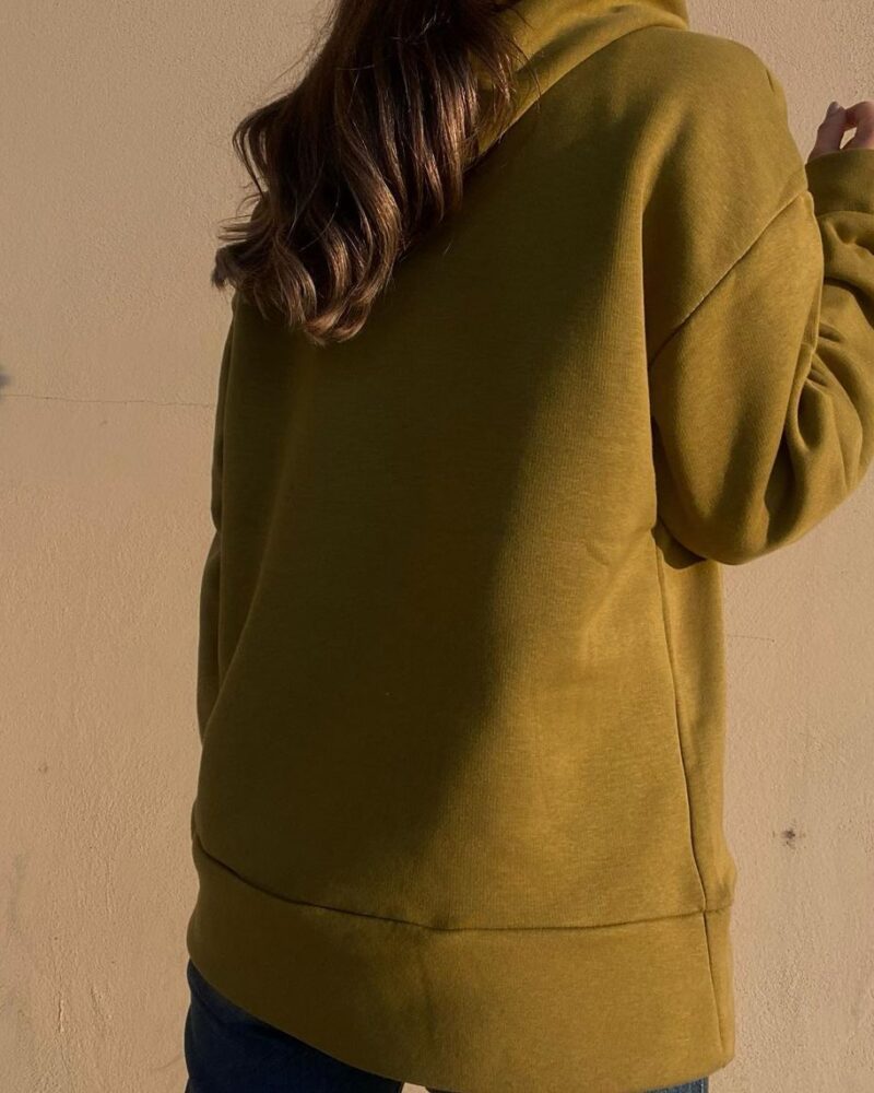 Beymen Yeşil Şardonlu Hoodie Sweatshirt - Görsel 7
