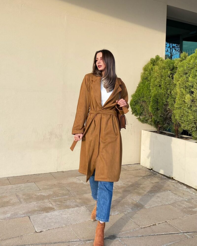Taba Süet Kaban - Görsel 8